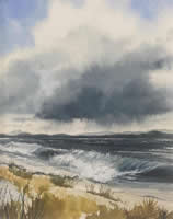 East Westport Beach Storm by Genevieve Hunt